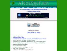 Tablet Screenshot of alexasurf.net